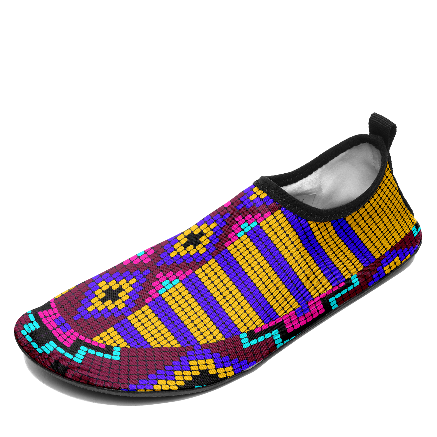 Kids Traditional Powwow 10 Sockamoccs Slip On Shoes