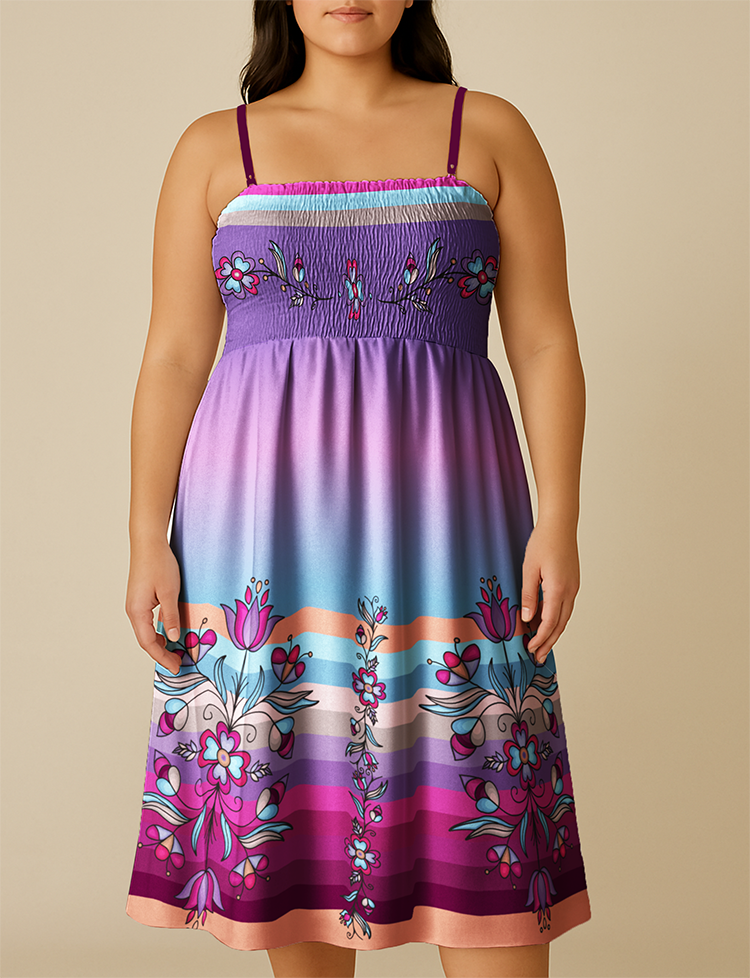 Snowdrop Serenade Smock Top Dress