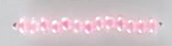 Inside Color Lustered Seed Beads Size 11/0 - Lipstick