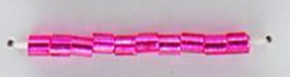Silver Lined RR Seed Beads Size 11/0 - Bubblegum