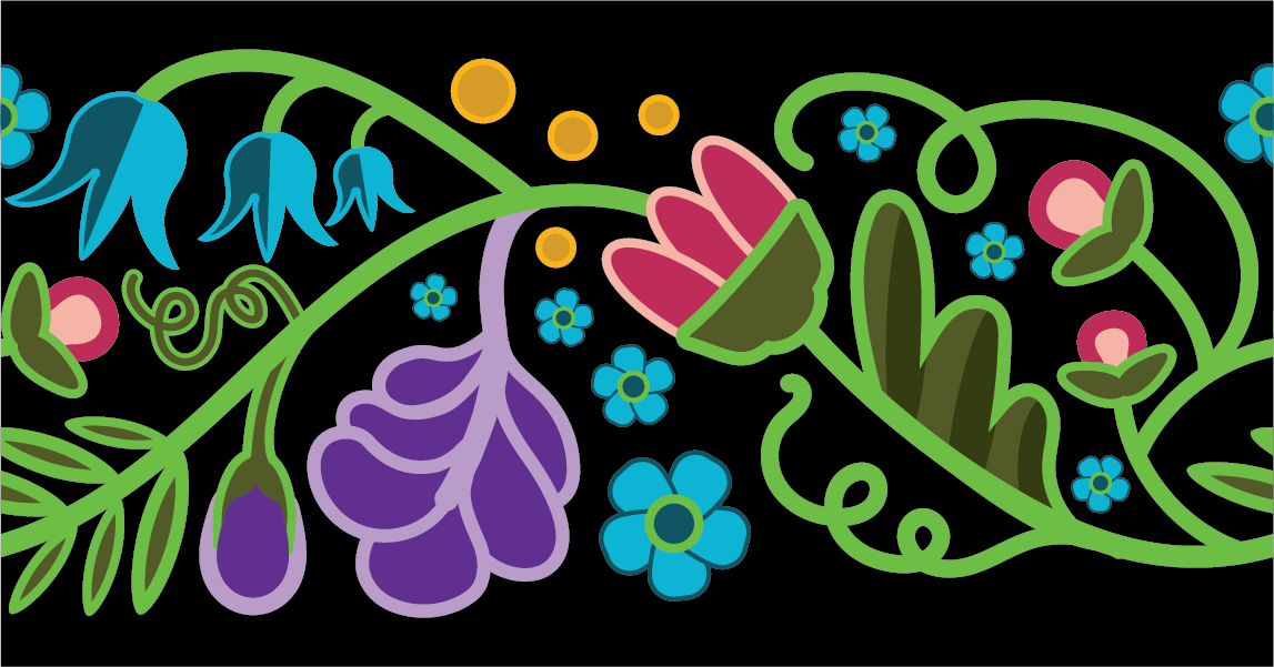 Grassland Gem Printed Ribbon