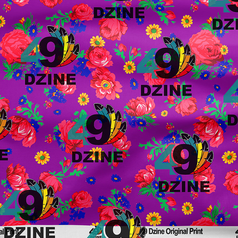 Kokum Ceremony Lavender Cotton Poplin