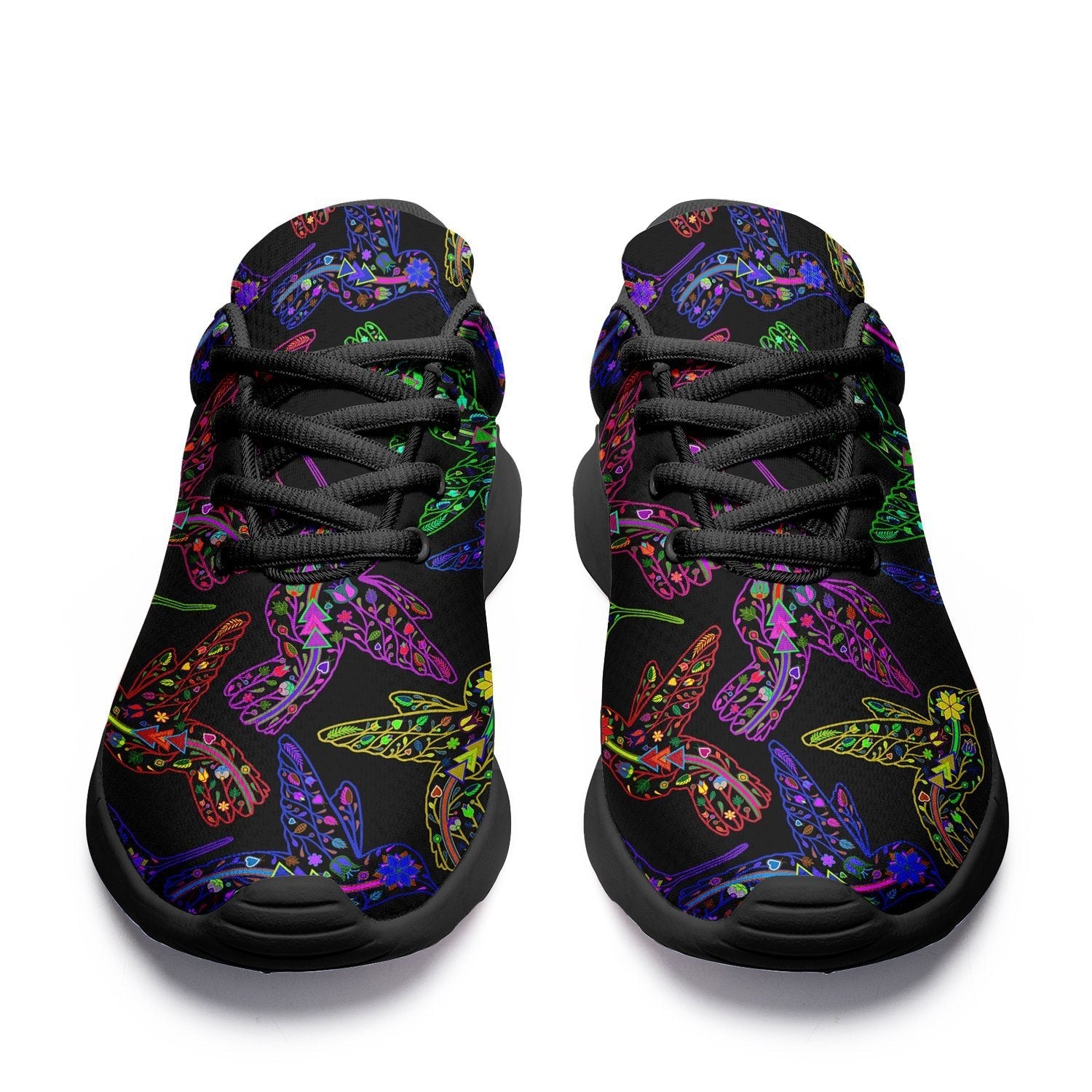 Floral Hummingbird Ikkaayi Sport Sneakers ikkaayi Herman