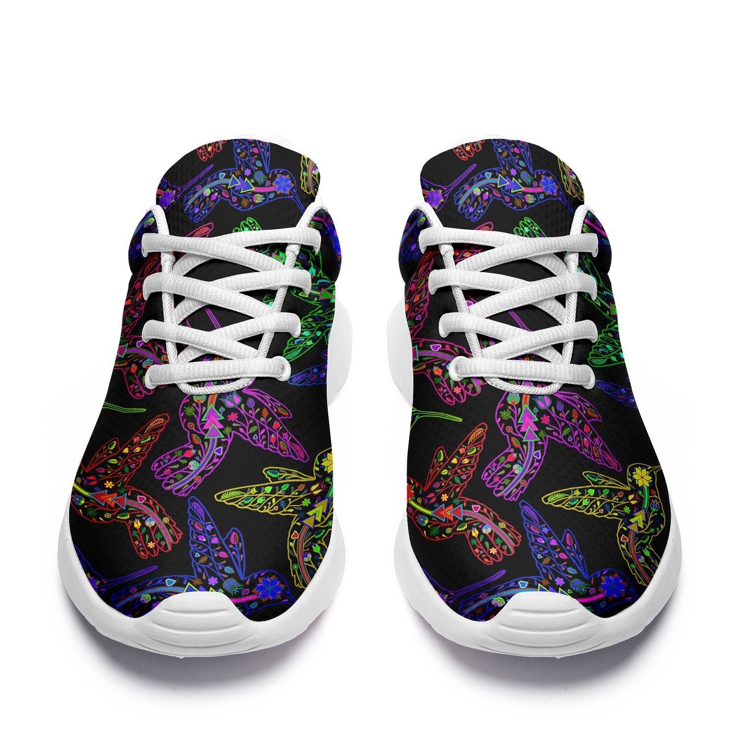 Floral Hummingbird Ikkaayi Sport Sneakers ikkaayi Herman