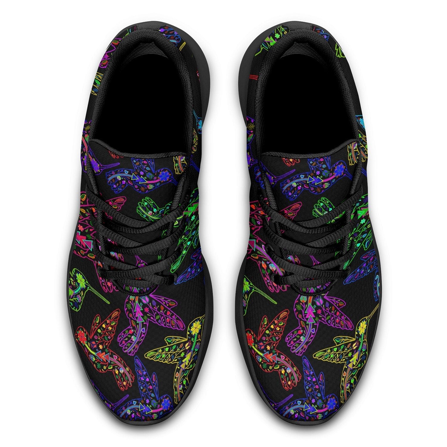 Floral Hummingbird Ikkaayi Sport Sneakers ikkaayi Herman
