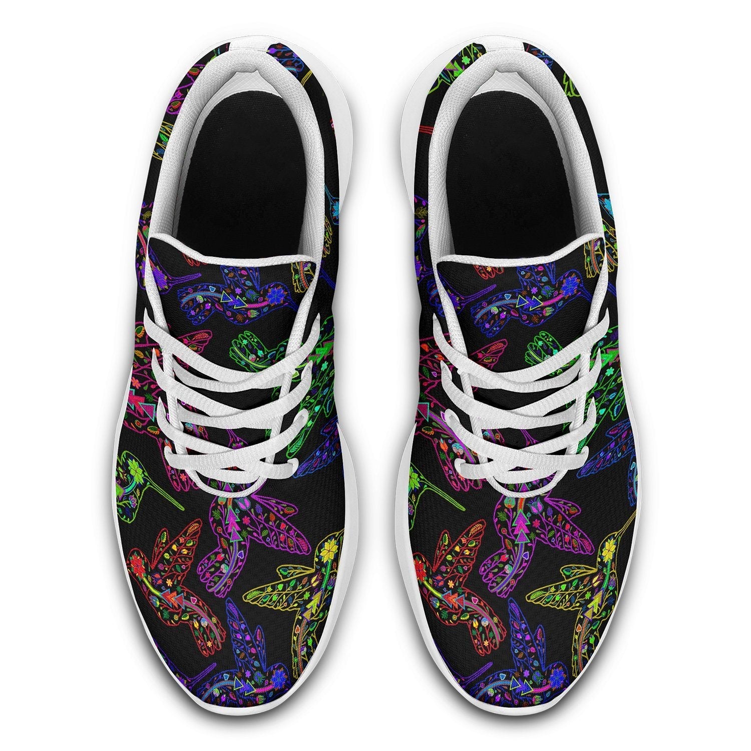 Floral Hummingbird Ikkaayi Sport Sneakers ikkaayi Herman