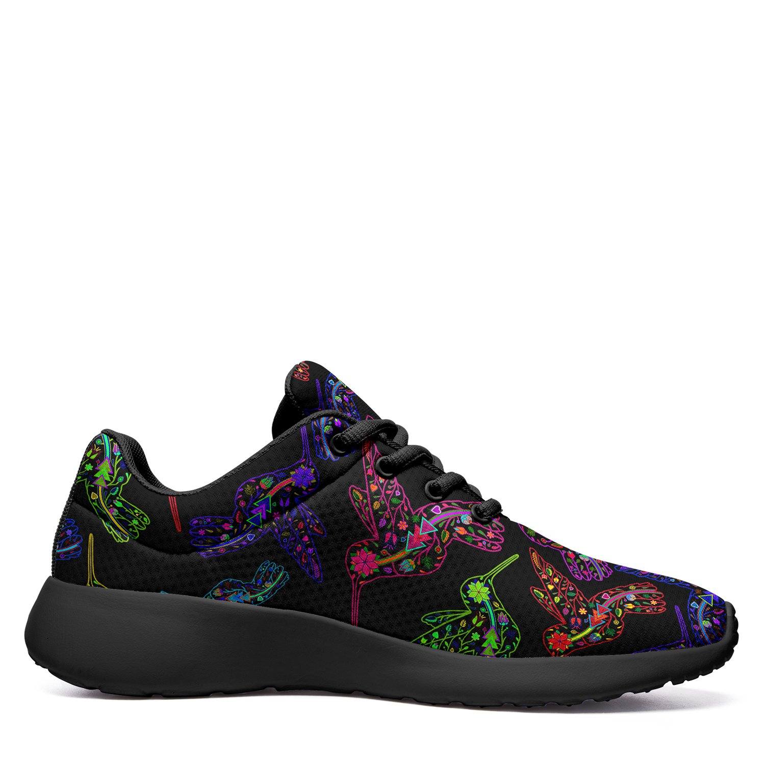 Floral Hummingbird Ikkaayi Sport Sneakers ikkaayi Herman