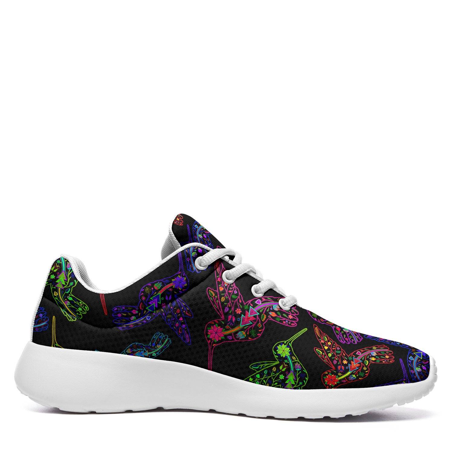 Floral Hummingbird Ikkaayi Sport Sneakers ikkaayi Herman