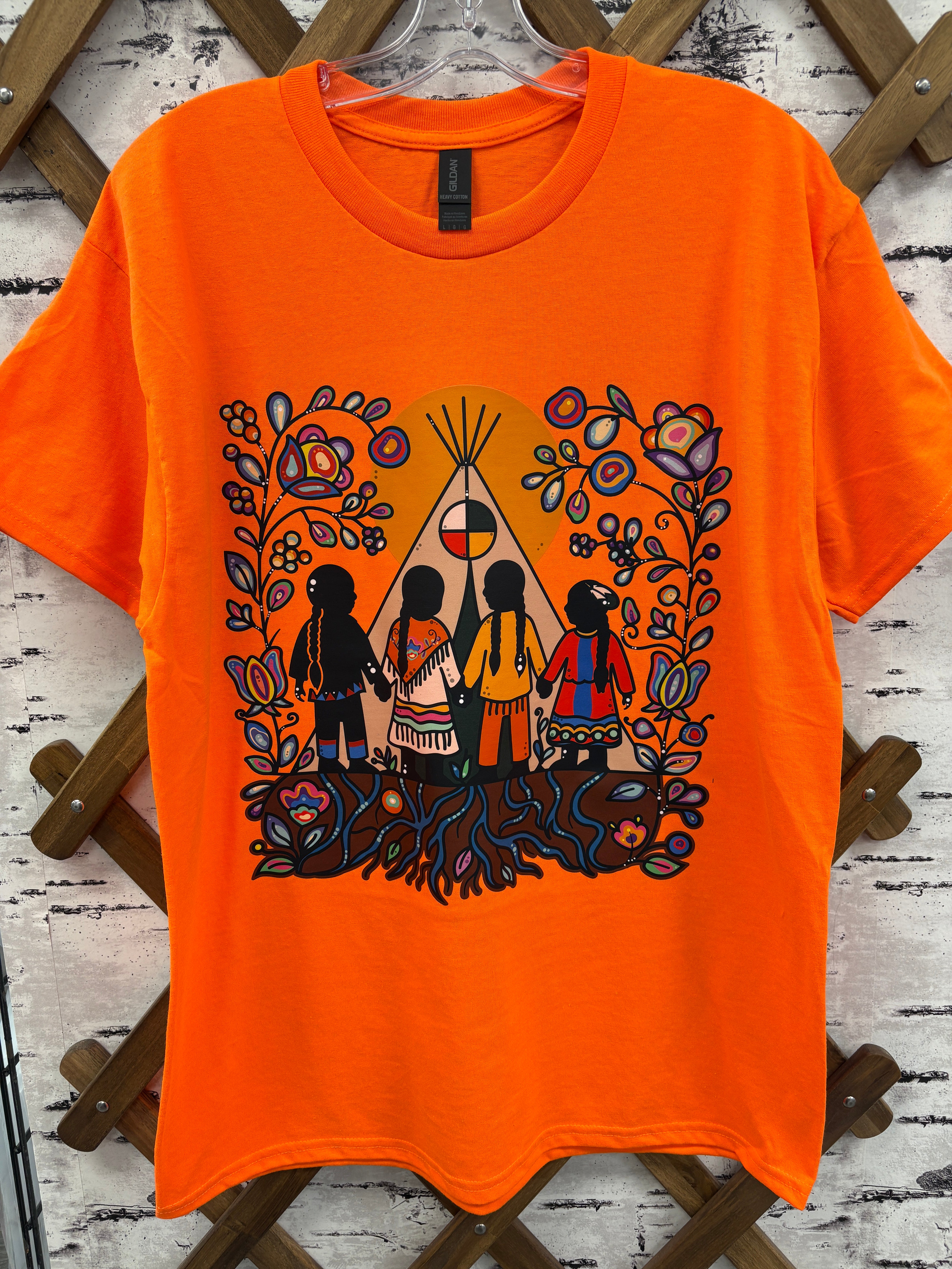 Rooted in Culture Orange Shirt
