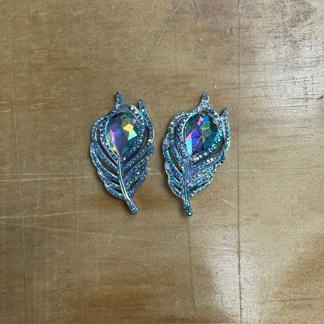 Feather Cabochons Set of 2