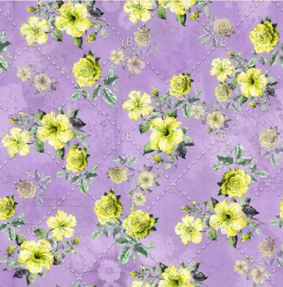 Sunshine Grape Cotton Fabric