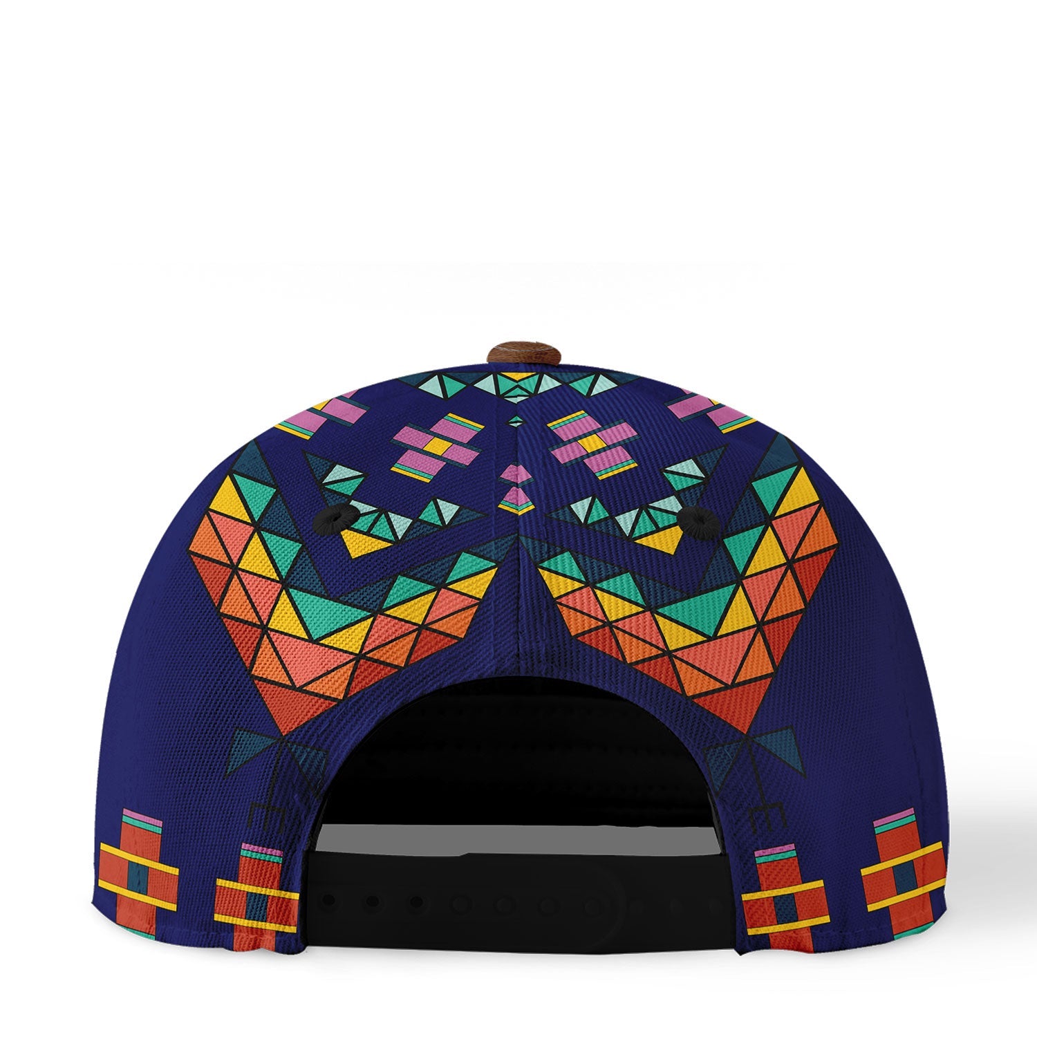 Travois Tipi Blue Snapback Hat