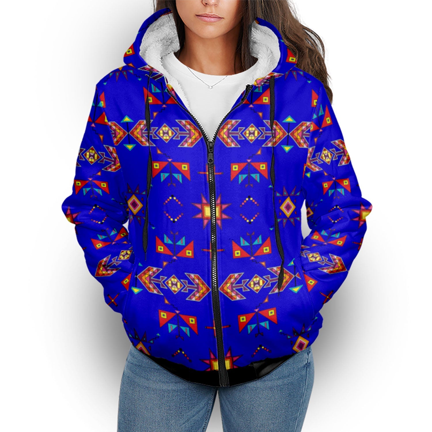 Scattered Generations Royal Sherpa Hoodie