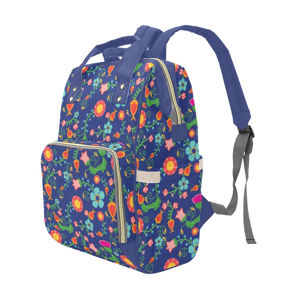 Bee Spring Twilight Multi-Function Diaper Backpack
