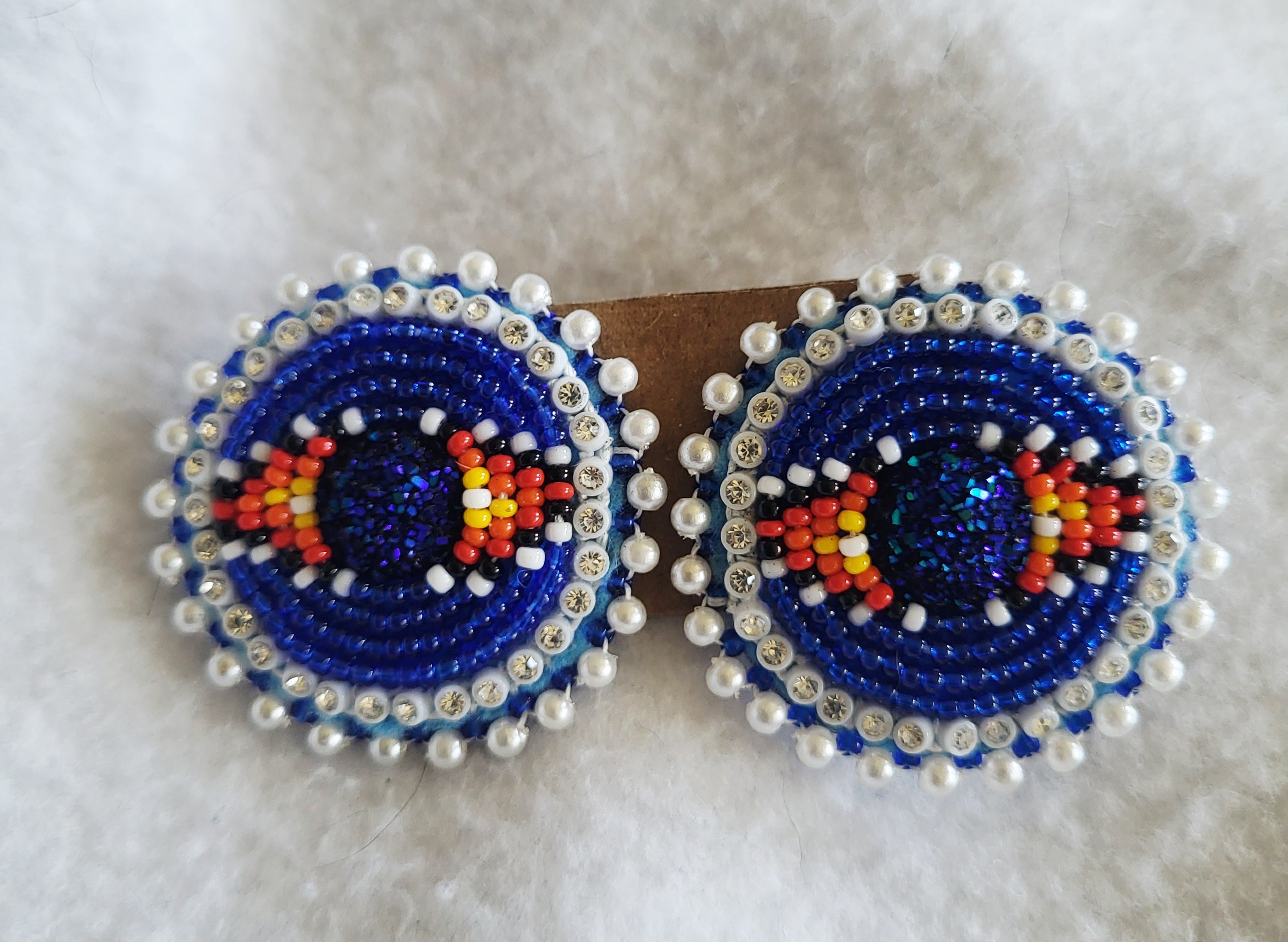 Danielle Redgun Blue Earrings
