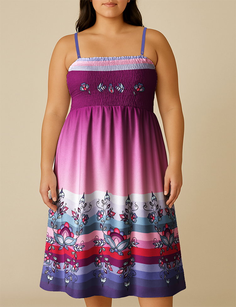 Twilight Hollyvine Smock Top Dress