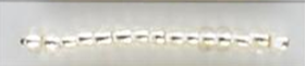 Silver Lined RR Seed Beads Size 11/0 - Snowdrop