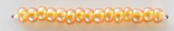 Transparent Lustered Seed Beads Size 11/0 - Tangerine