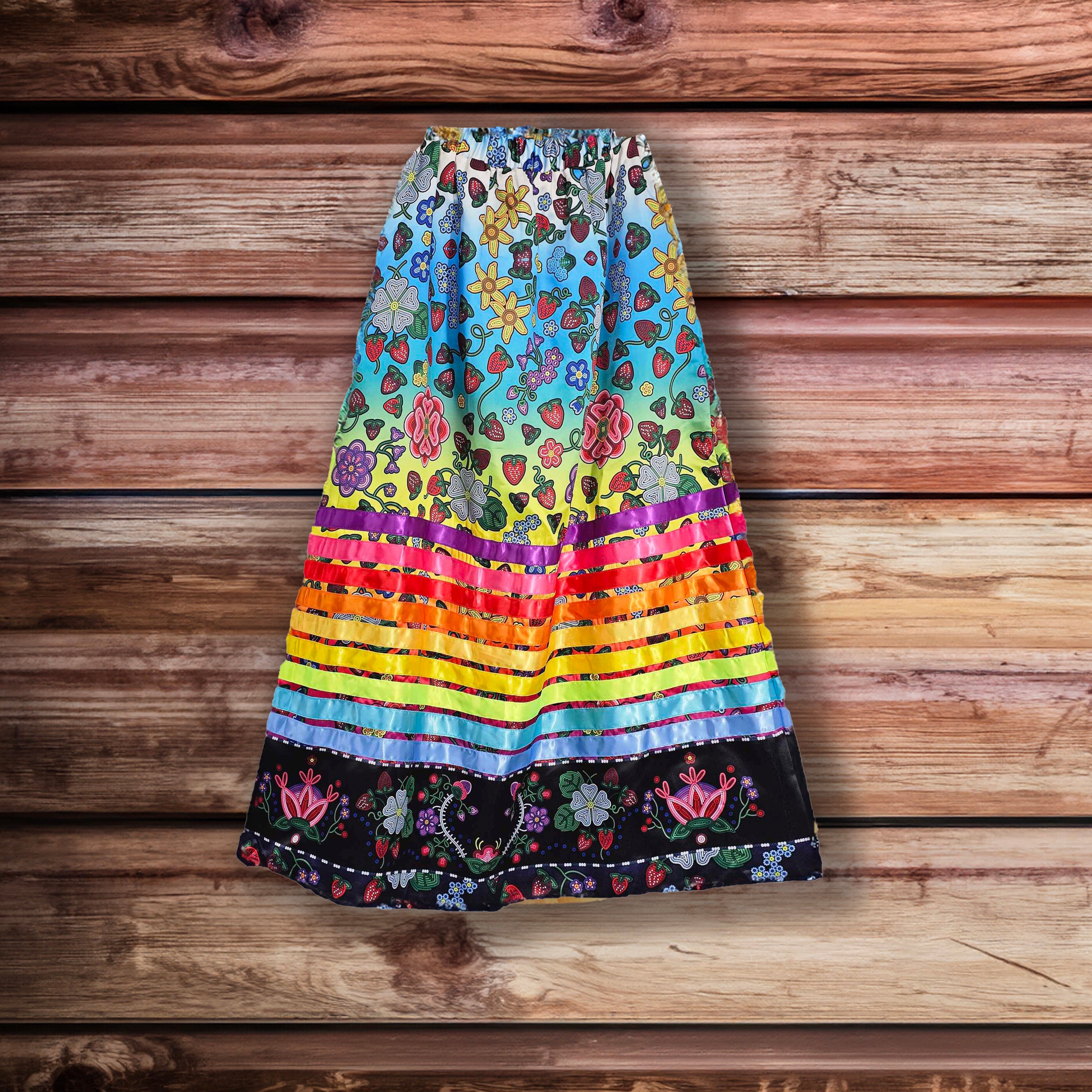 Ribbon Skirt Berry Pop Rainbow