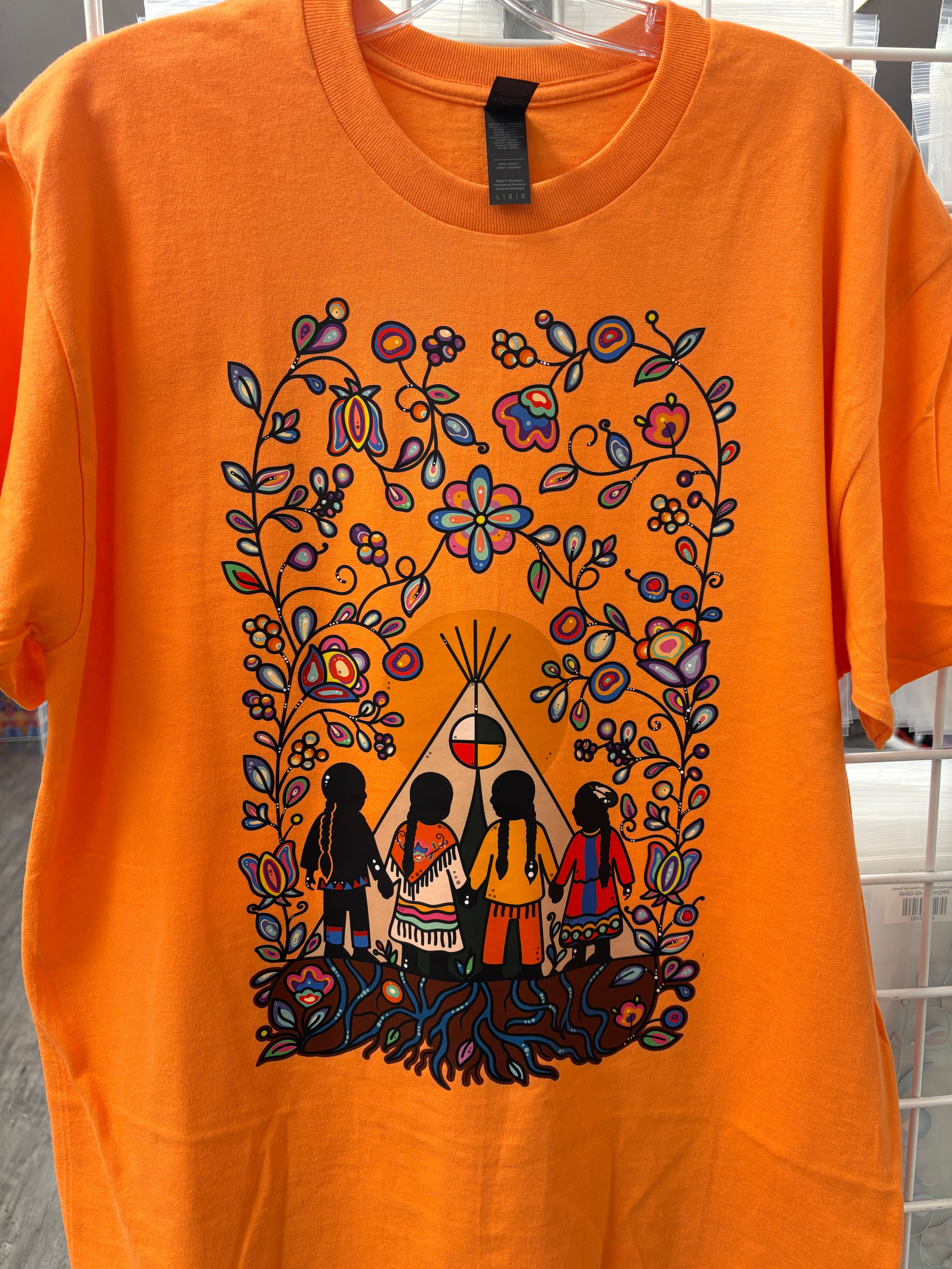 Rooted in Culture Orange Shirt