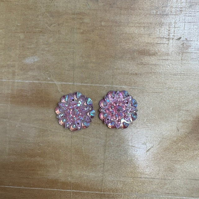 Floral Cabochons Set of 2