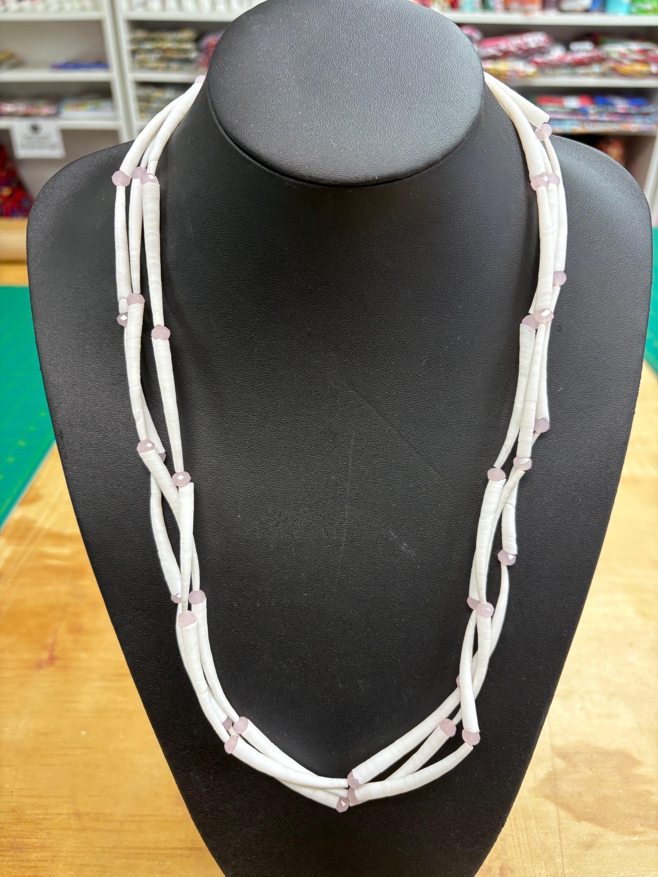 3 Strand Dentallium Necklace