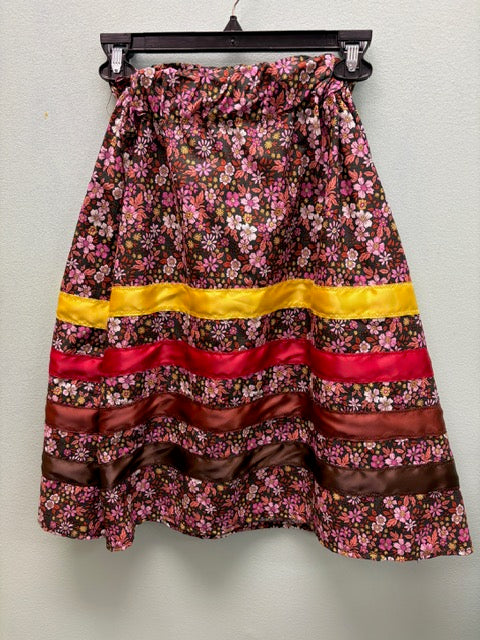 Fall Florals Kids Ribbon Skirt