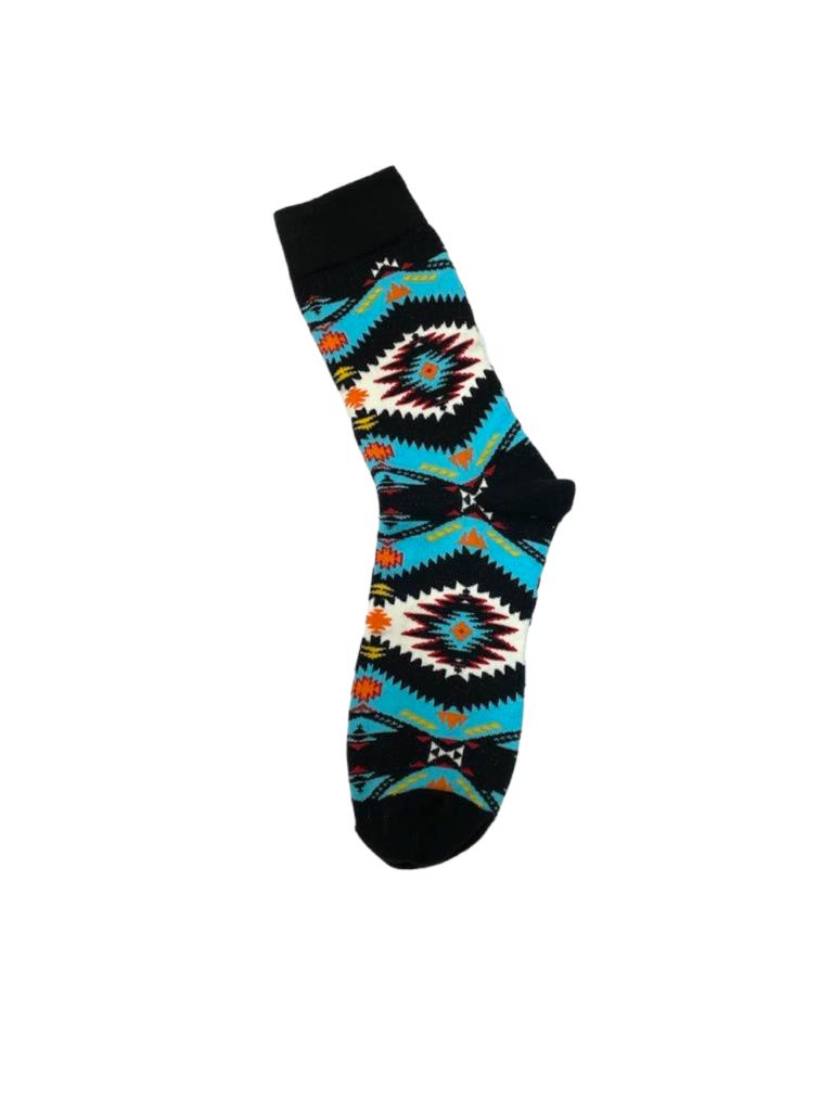 Geometric Print Socks