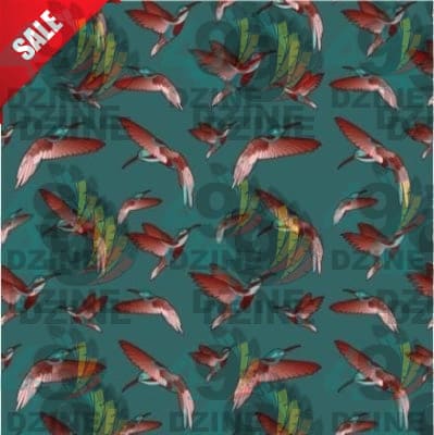Red Swift Cotton Fabric by the Yard