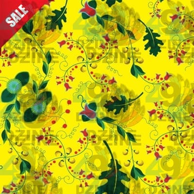Vine Life Cotton Fabric by the Yard