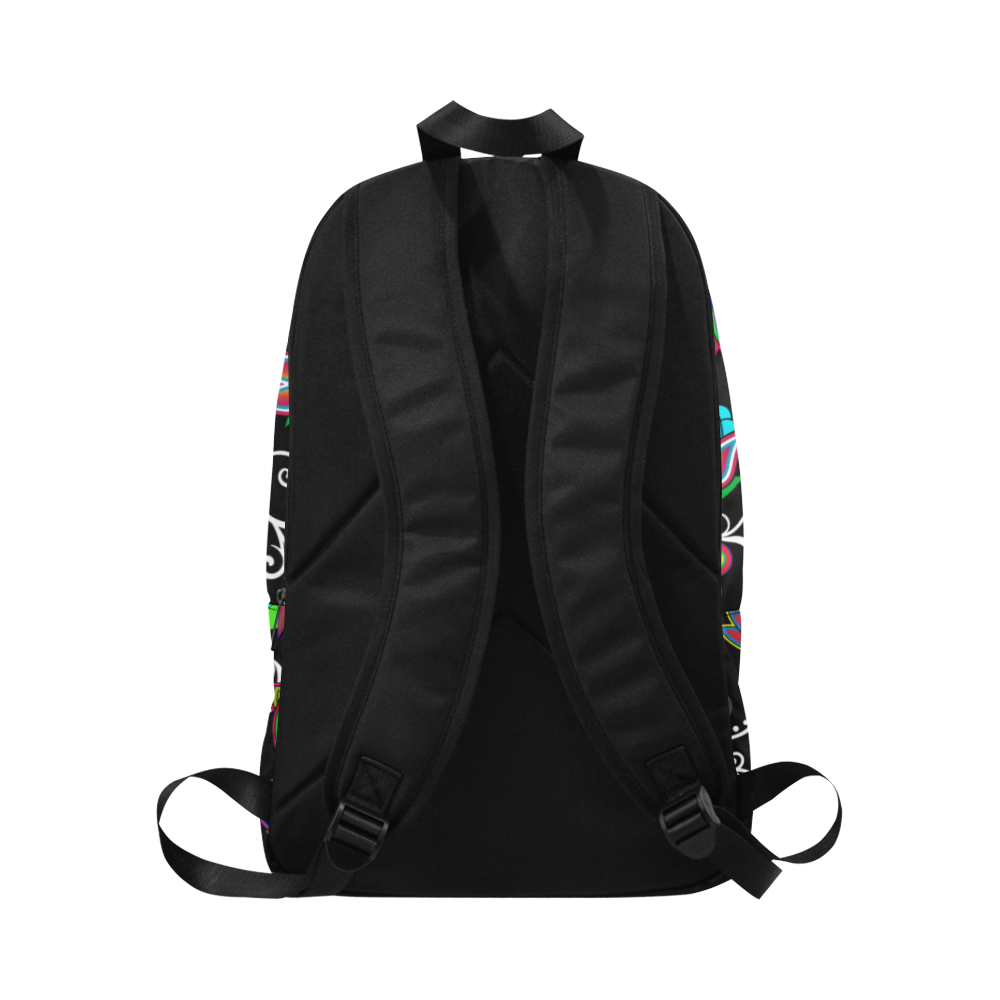 Indigenous Paisley Black Backpack