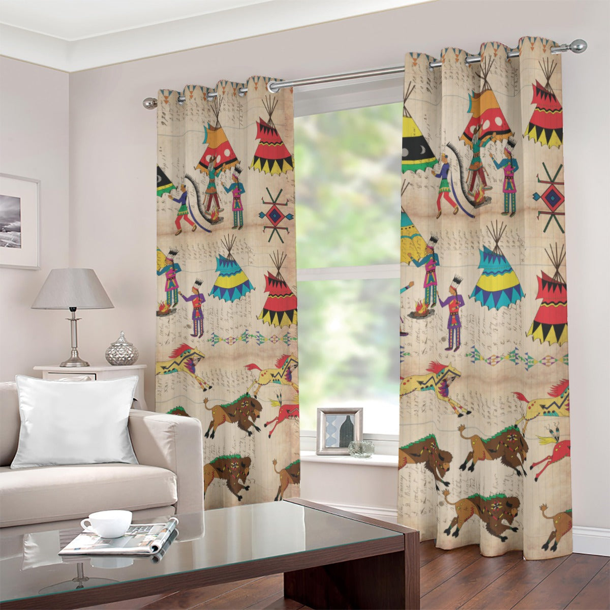 The Gathering Window Blackout Curtain  (42 inch x 45 inch)