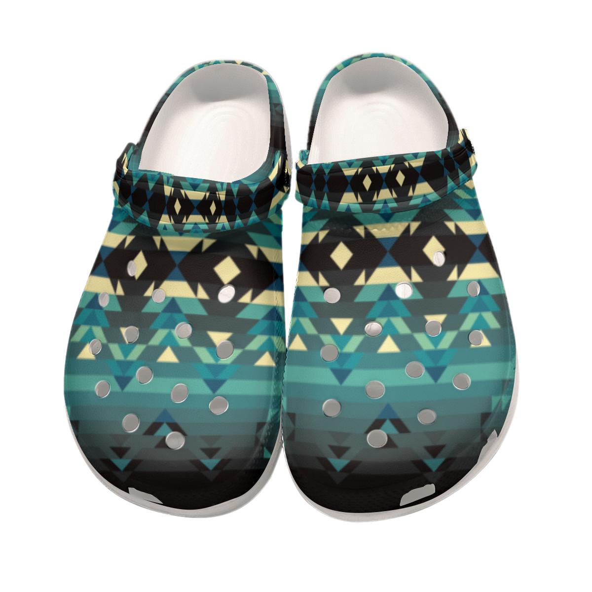 Inspire Teal Women's Classic Clogs