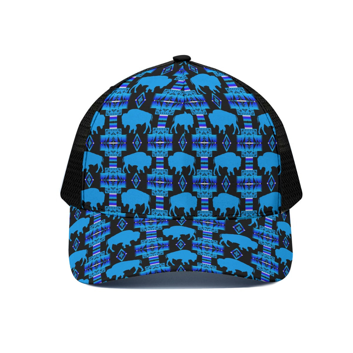 Midnight Buffalo Snapback Hat