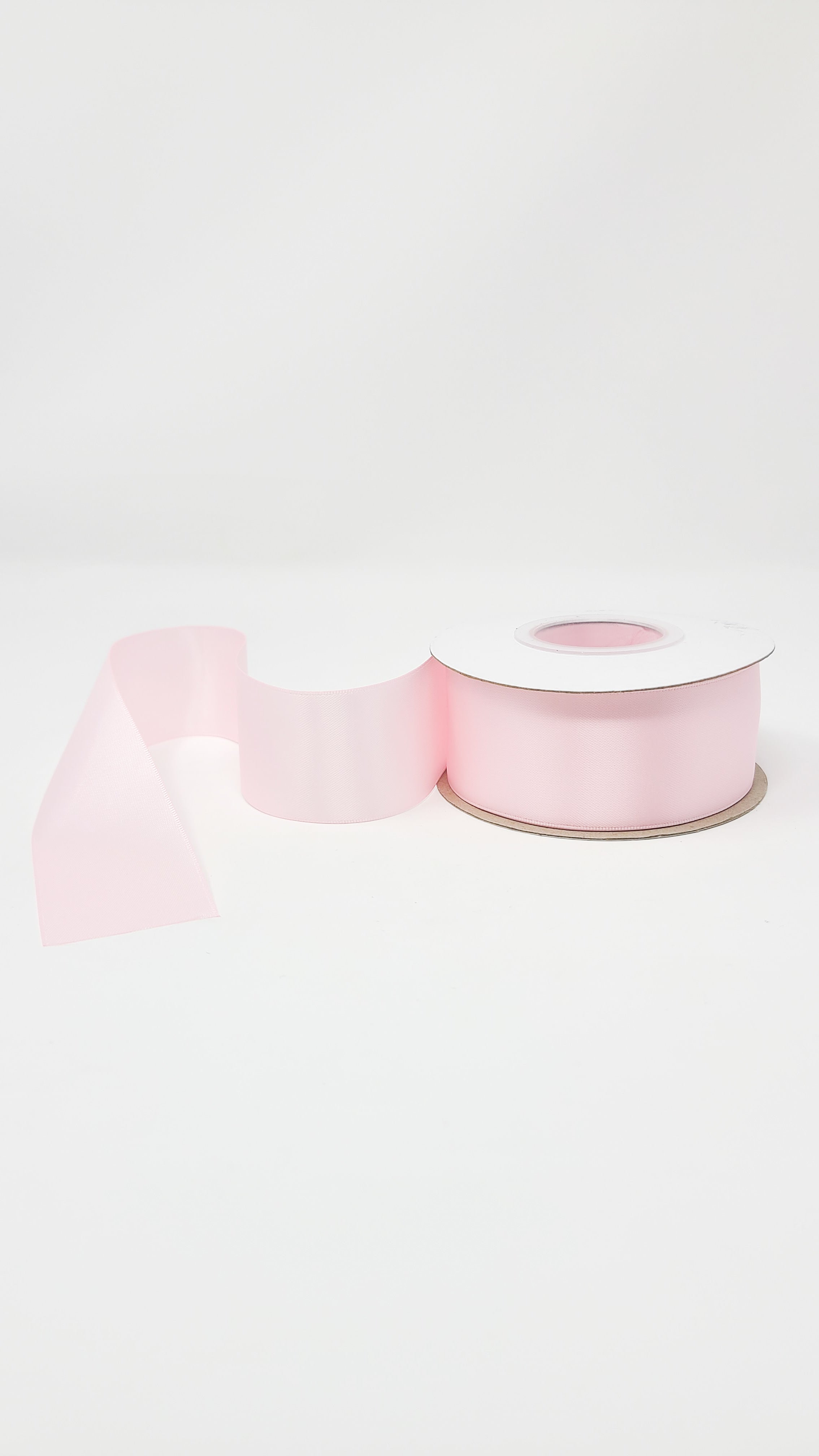 Light Pink - Double Face 1.5 inch Solid Colored Ribbon