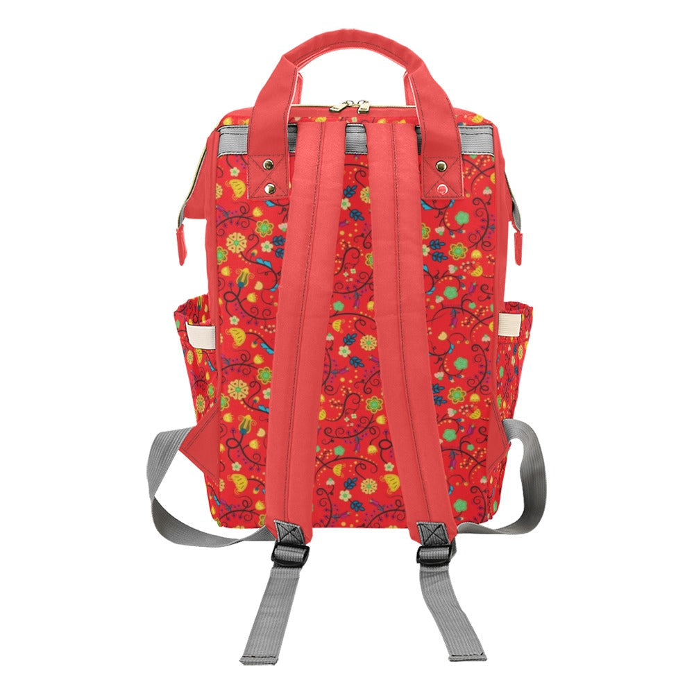 Nipin Blossom Fire Multi-Function Diaper Backpack