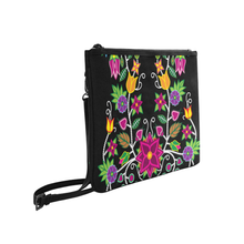 Load image into Gallery viewer, Floral Beadwork-01 Slim Clutch
