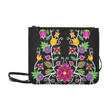 Load image into Gallery viewer, Floral Beadwork-01 Slim Clutch
