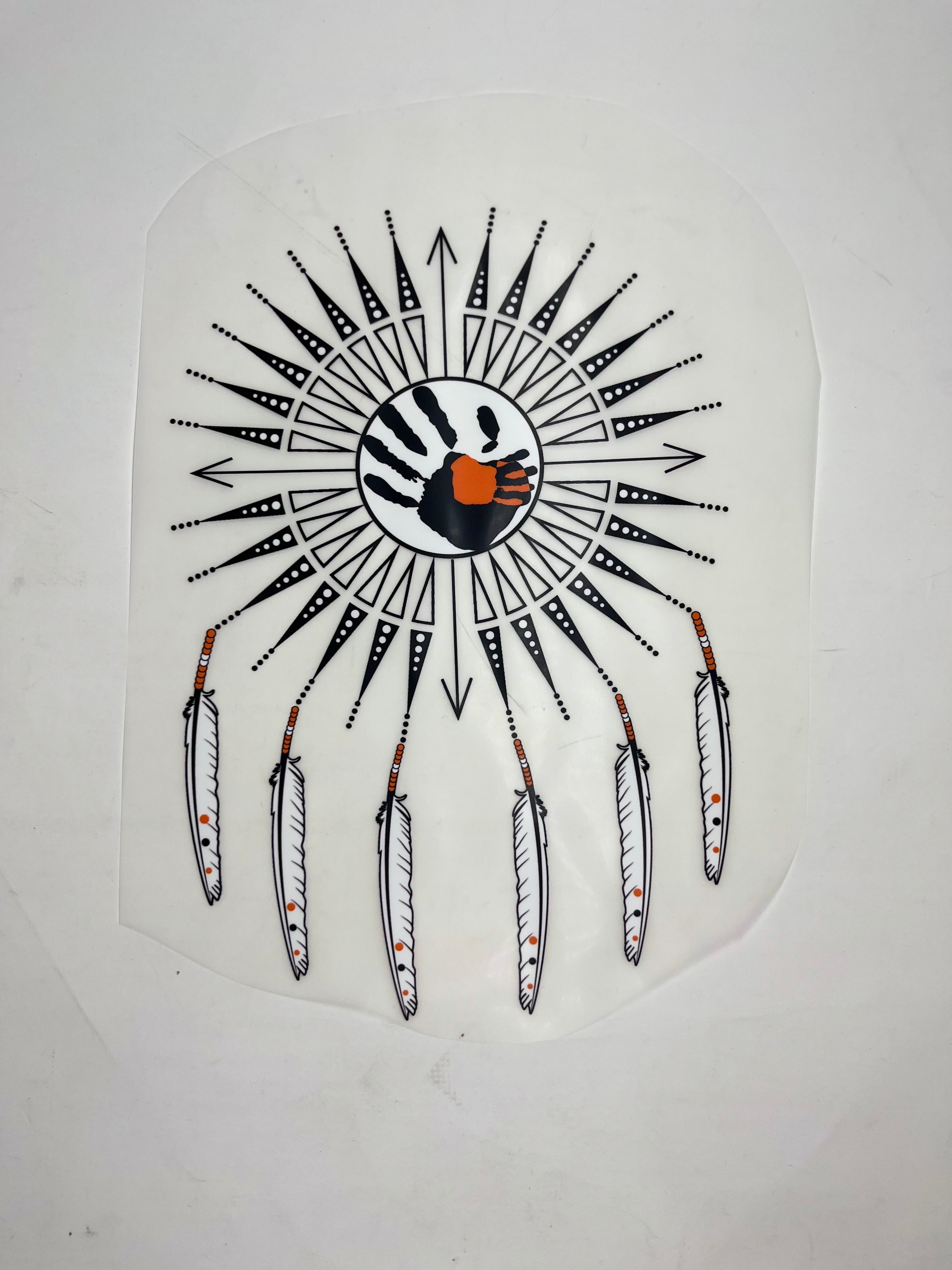 11 IN Every Child Matters Dreamcatcher w Feathers
