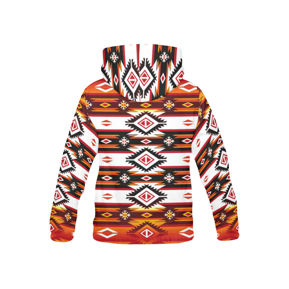 Adobe Fire All Over Print Hoodie for Kid (USA Size) (Model H13) All Over Print Hoodie for Kid (H13) e-joyer 