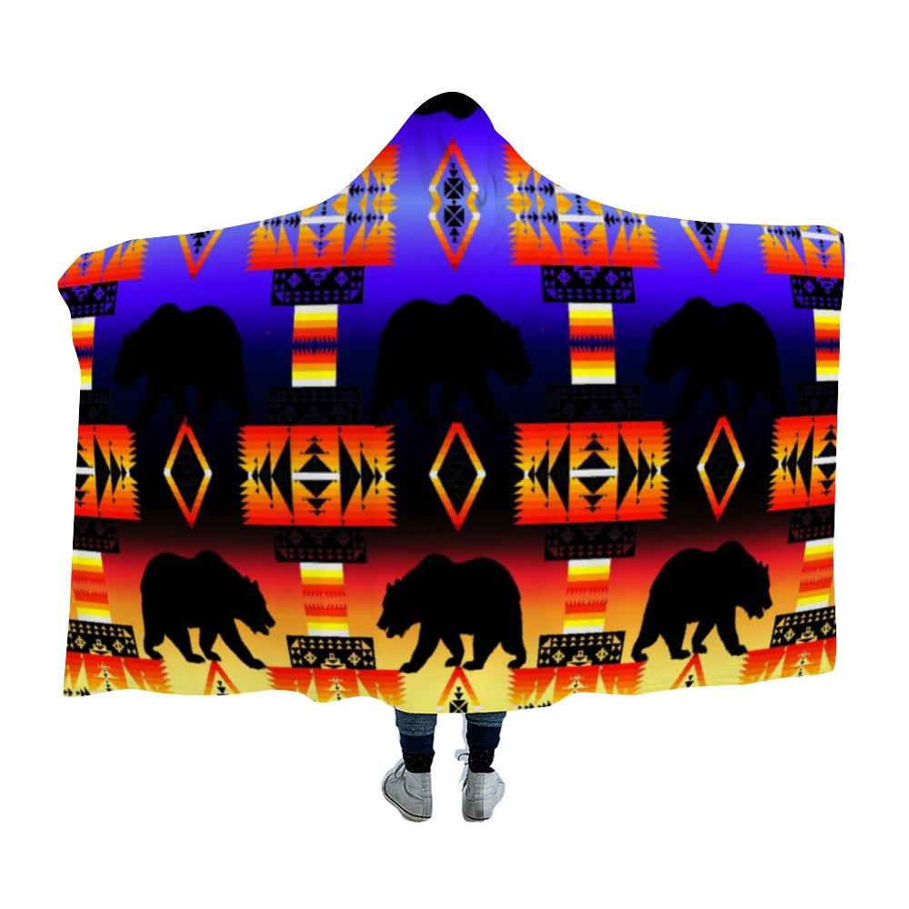 Bear Horizon Cloak Hooded Blanket 49 Dzine 