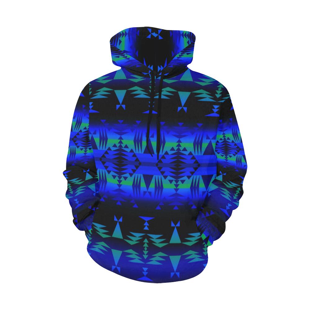 Between the Blue Ridge Mountains All Over Print Hoodie for Men (USA Size) (Model H13) All Over Print Hoodie for Men (H13) e-joyer 