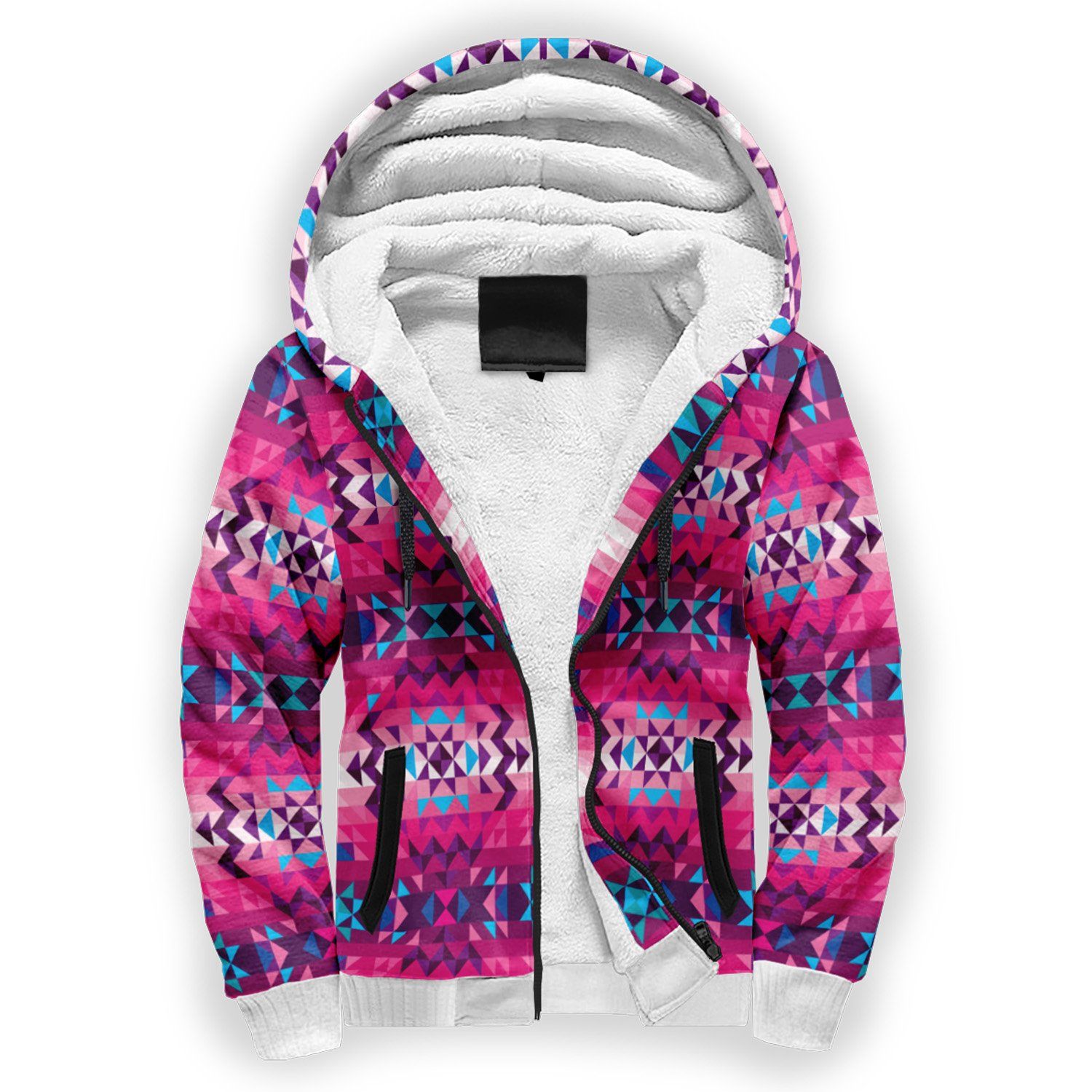 Bright Wave Sherpa Hoodie hoodie Herman 