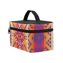 Load image into Gallery viewer, Desert Geo Cosmetic Bag/Large (Model 1658) Cosmetic Bag e-joyer 
