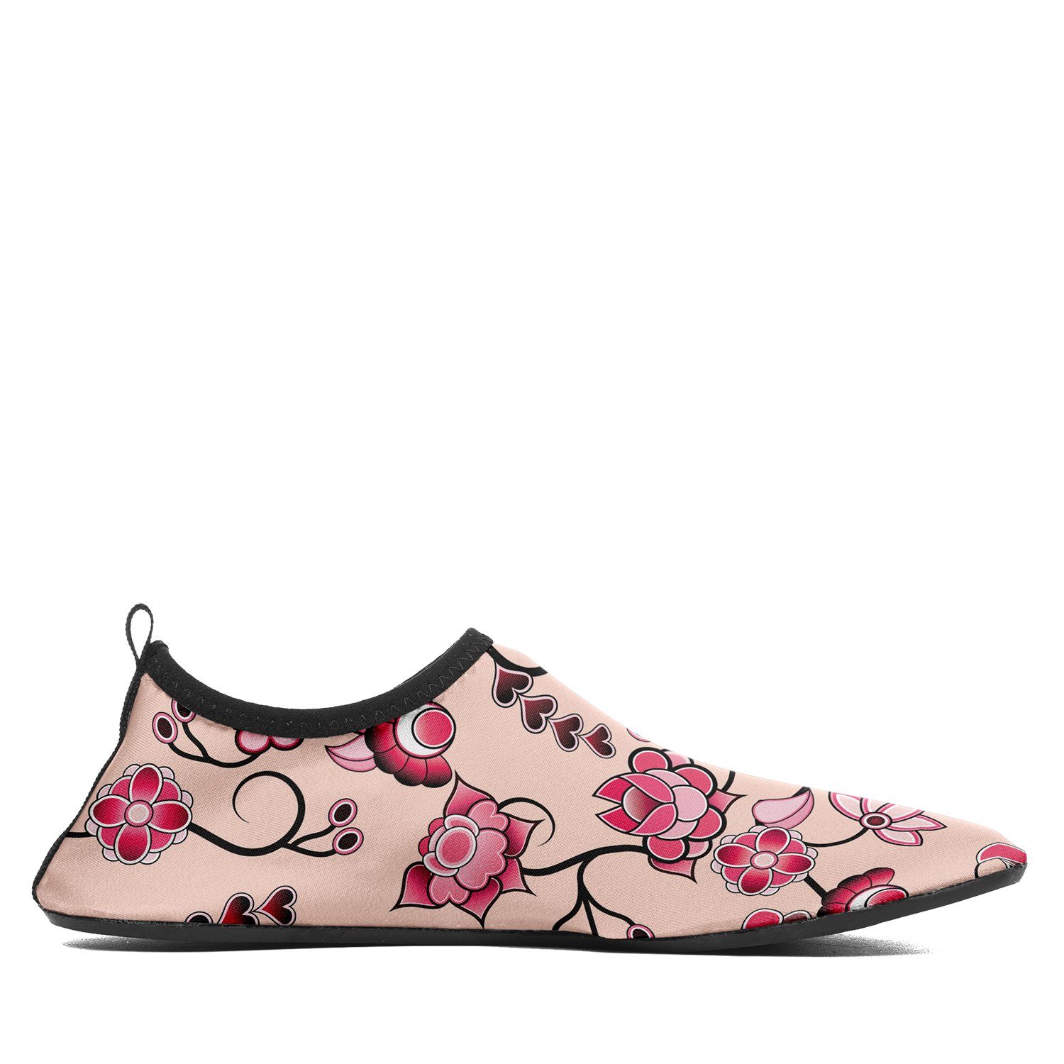 Floral Amour Sockamoccs Slip On Shoes Herman 