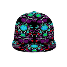 Load image into Gallery viewer, Floral Beadwork Four Clans Winter Snapback Hat Herman 
