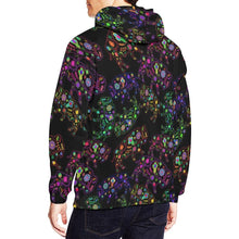 Load image into Gallery viewer, Floral Buffalo All Over Print Hoodie for Men (USA Size) (Model H13) All Over Print Hoodie for Men (H13) e-joyer 
