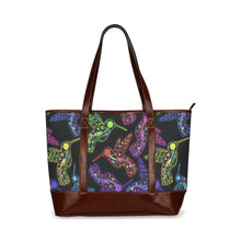 Load image into Gallery viewer, Floral Hummingbird Tote Handbag (Model 1642) handbag e-joyer 
