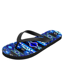 Load image into Gallery viewer, Force of Nature Winter Night Flip Flops 49 Dzine 
