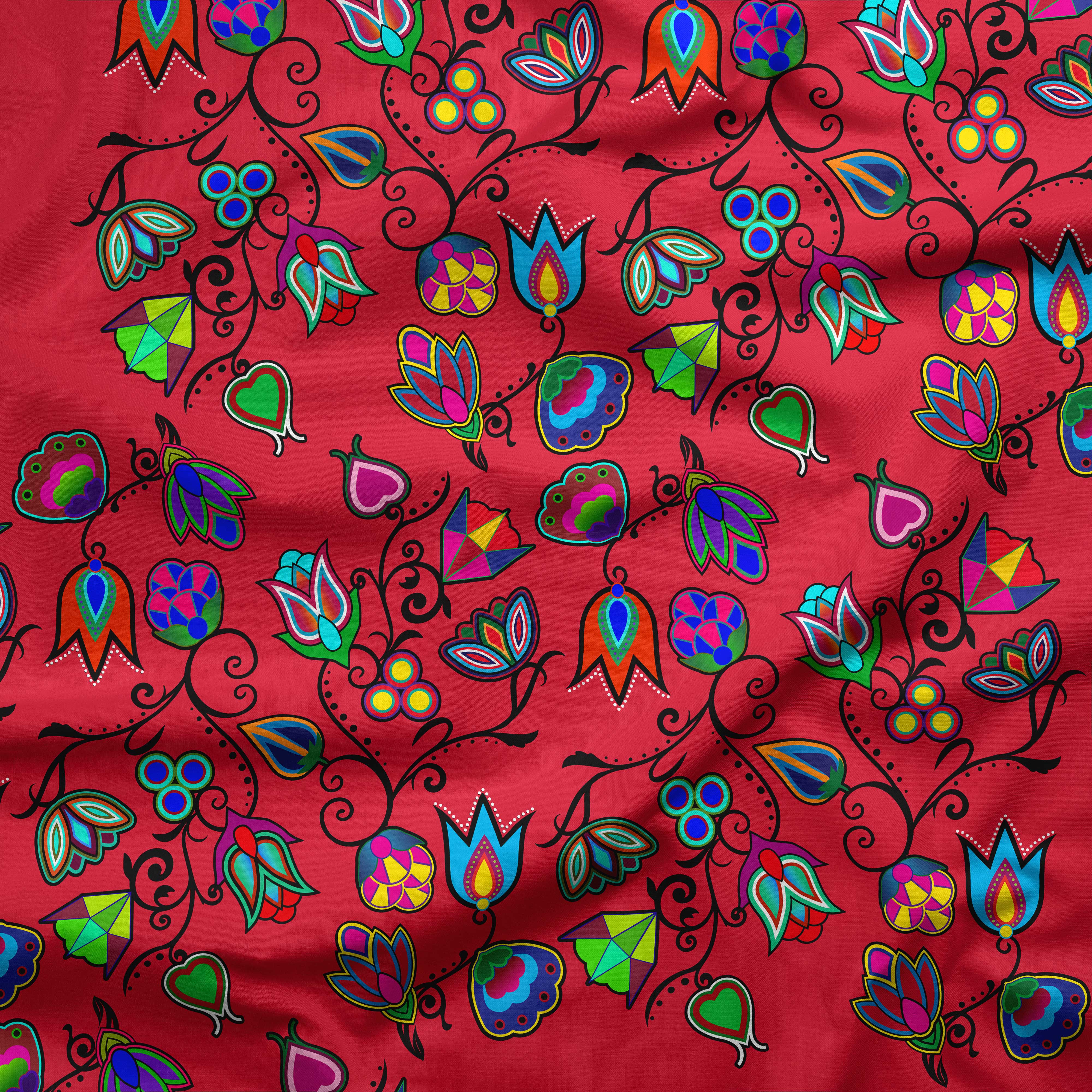 Indigenous Paisley - Sierra Satin Fabric 49DzineStore 